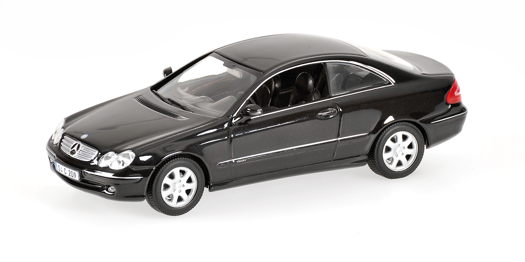MERCEDES-BENZ CLK-CLASS (C209) - 2001 - BLACK