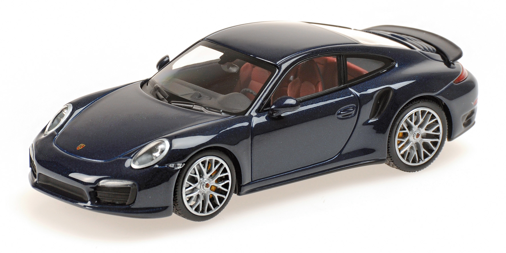 PORSCHE 911 TURBO S - 2013 - BLUE METALLIC