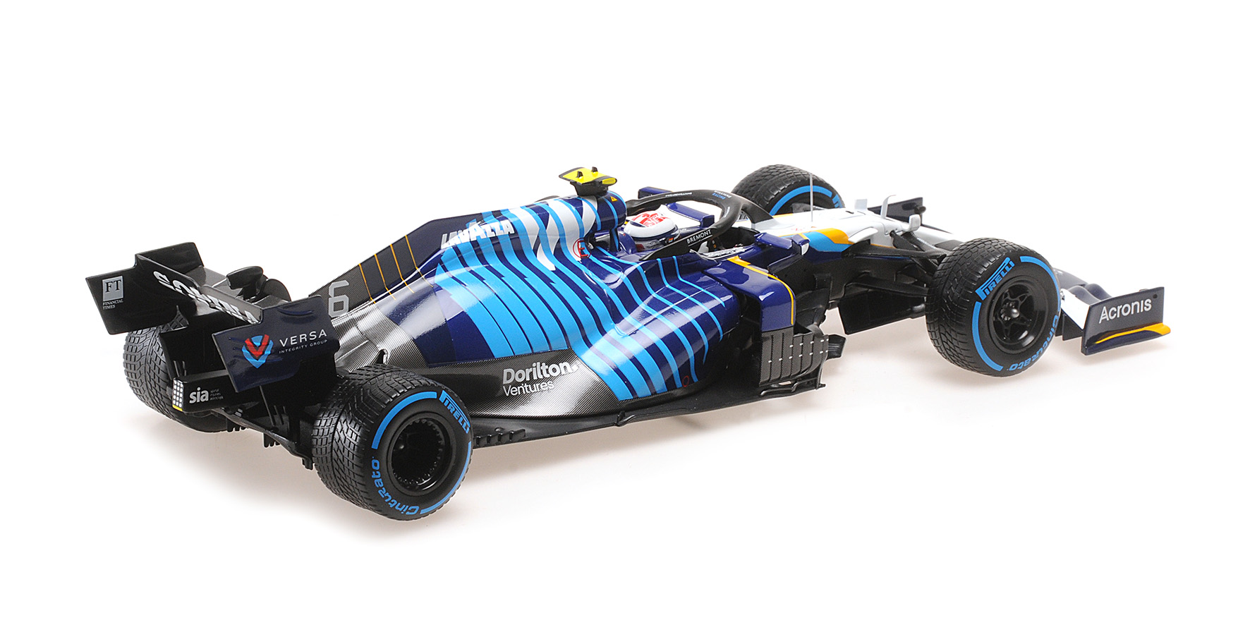 WILLIAMS RACING MERCEDES FW43B - NICHOLAS LATIFI- BELGIAN GP 2021