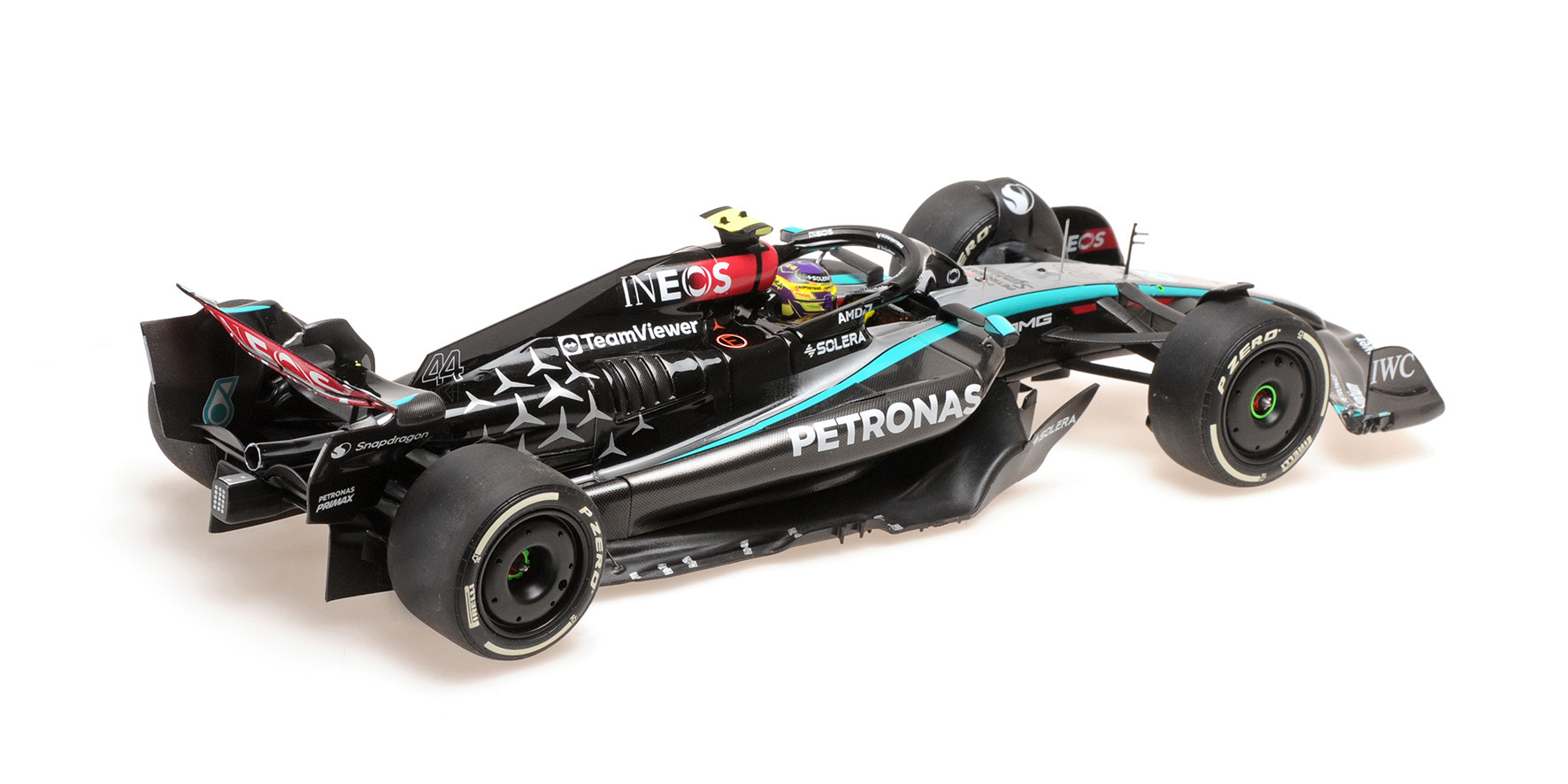 MERCEDES-AMG PETRONAS FORMULA ONE TEAM F1 W15 E PERFORMANCE - LEWIS HAMILTON - 2024