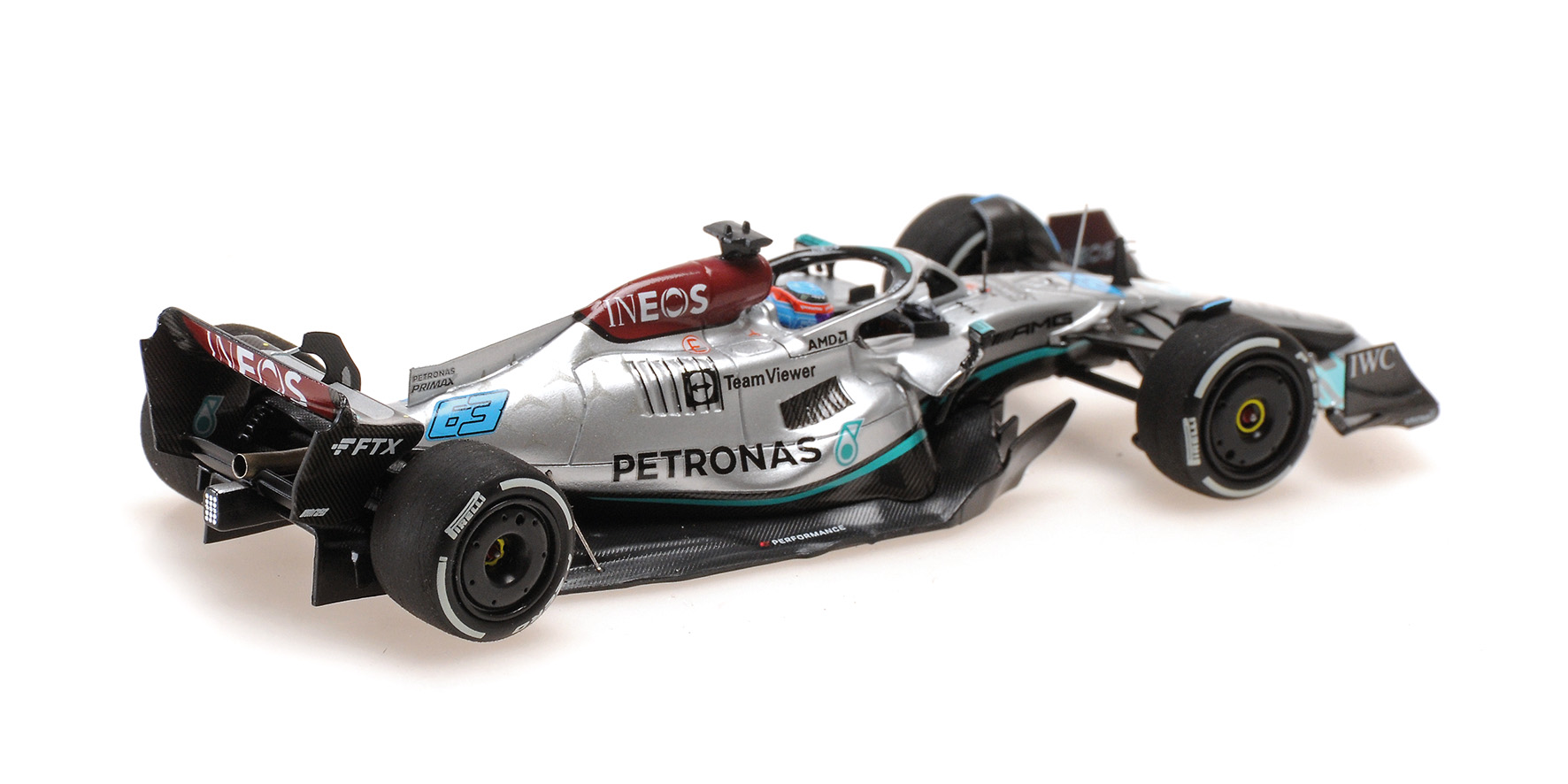 MERCEDES-AMG PETRONAS FORMULA ONE TEAM F1 W13 E PERFORMANCE - G. RUSSELL - 3RD PLACE FRENCH GP 202