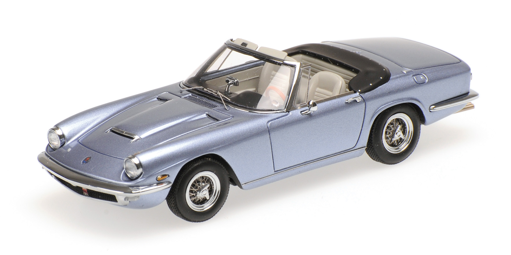 MASERATI MISTRAL SPYDER - 1964 - LIGHT BLUE METALLIC