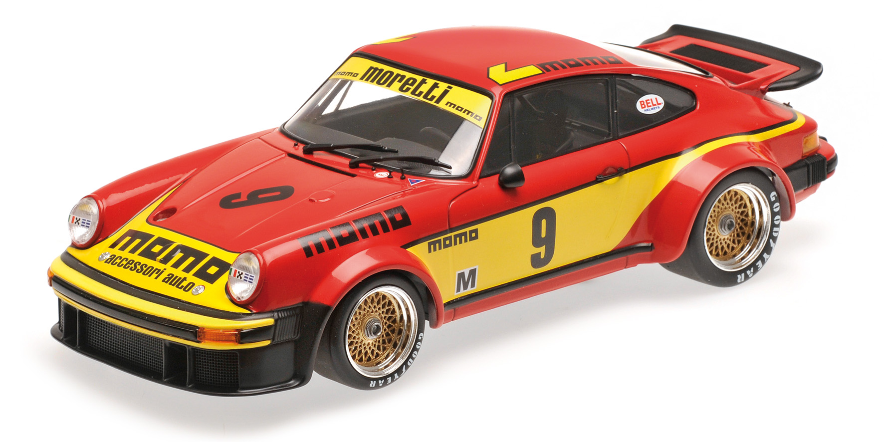 PORSCHE 934 - JOLLY CLUB - BRAMBILLA/MORETTI - CLASS WINNERS 1977 SILVERSTONE 6 HOURS