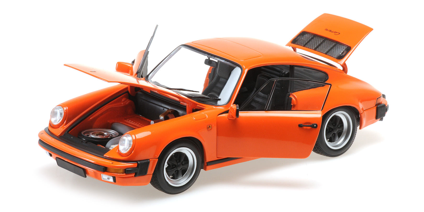 PORSCHE 911 CARRERA COUPE 3.2 - 1983 - ORANGE