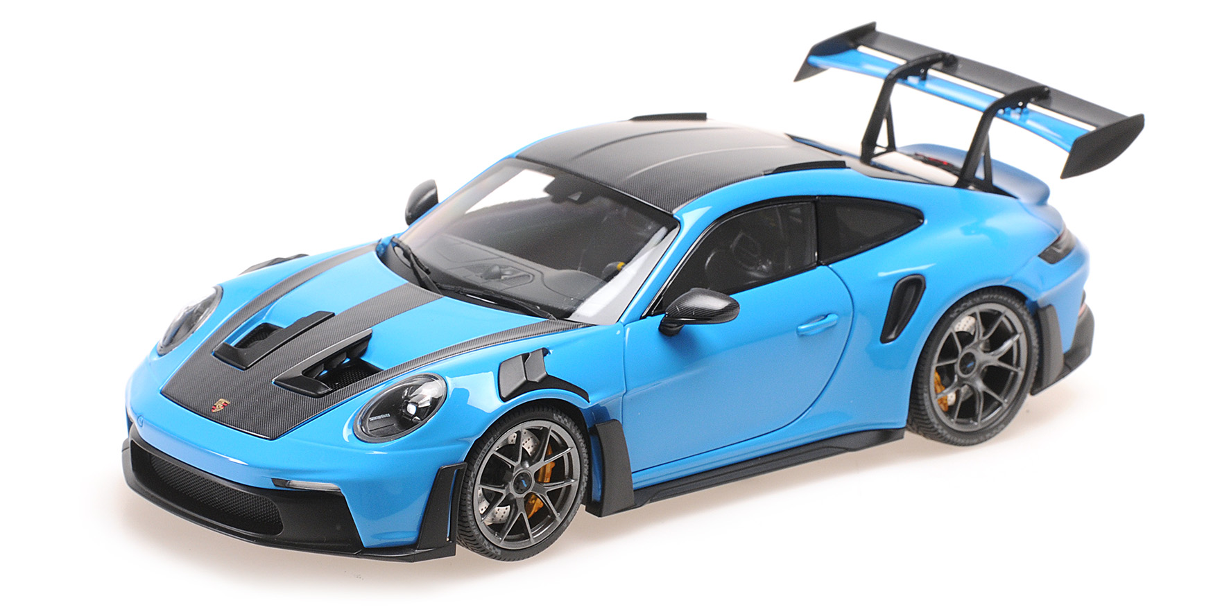 PORSCHE 911 (992) GT3 RS - 2024 - BLUE W/WEISSACH PACKAGE W DARKSILVER WHEELS
