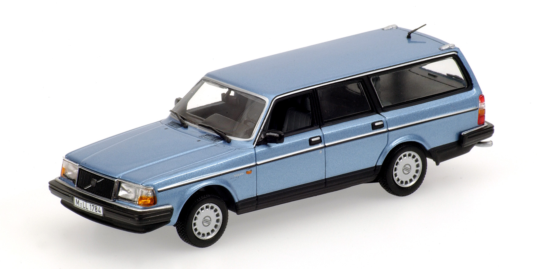 VOLVO 240 GL BREAK - 1986 - BLUE METALLIC