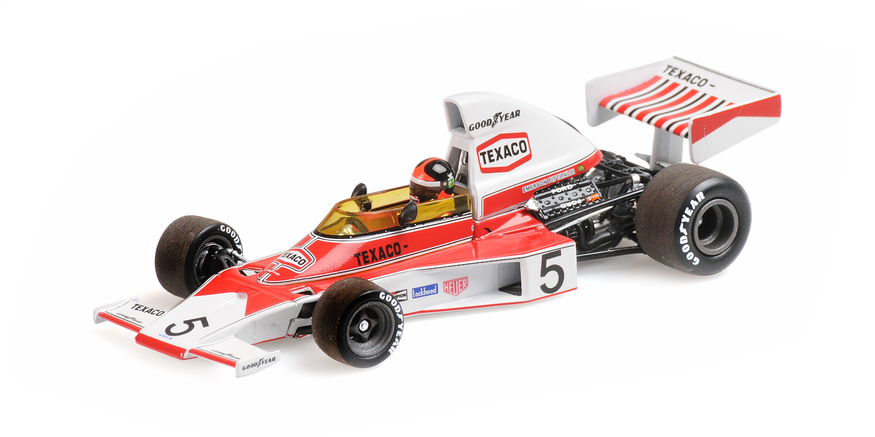 MCLAREN FORD M23 - EMERSON FITTIPALDI - WORLD CHAMPION 1974 - WITH ENGINE