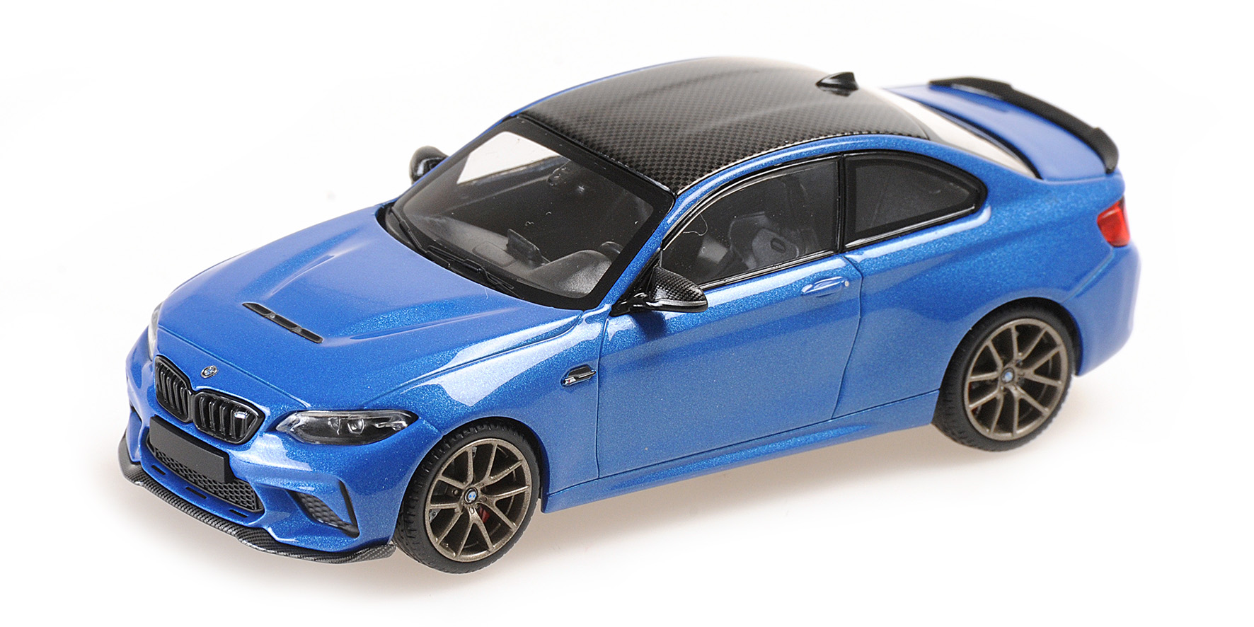 BMW M2 CS - 2020 - BLUE W/ GOLD WHEELS