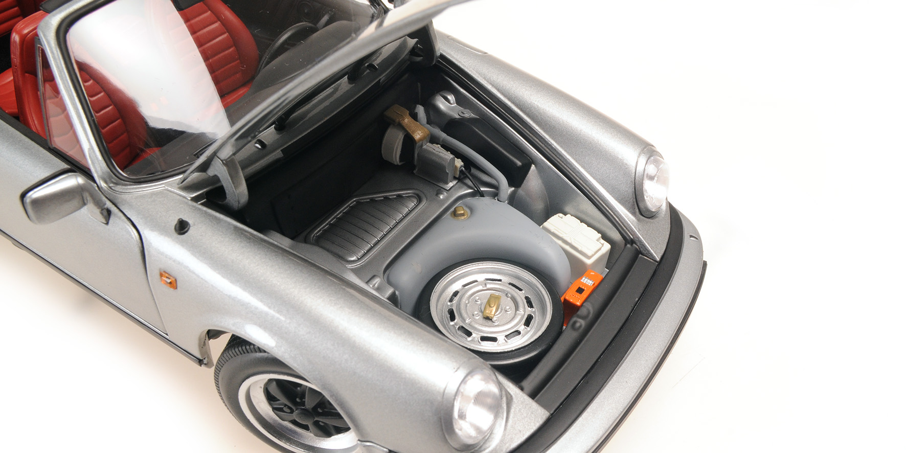 PORSCHE 911 CARRERA 3.2 CABRIOLET - 1983 - GREY METALLIC