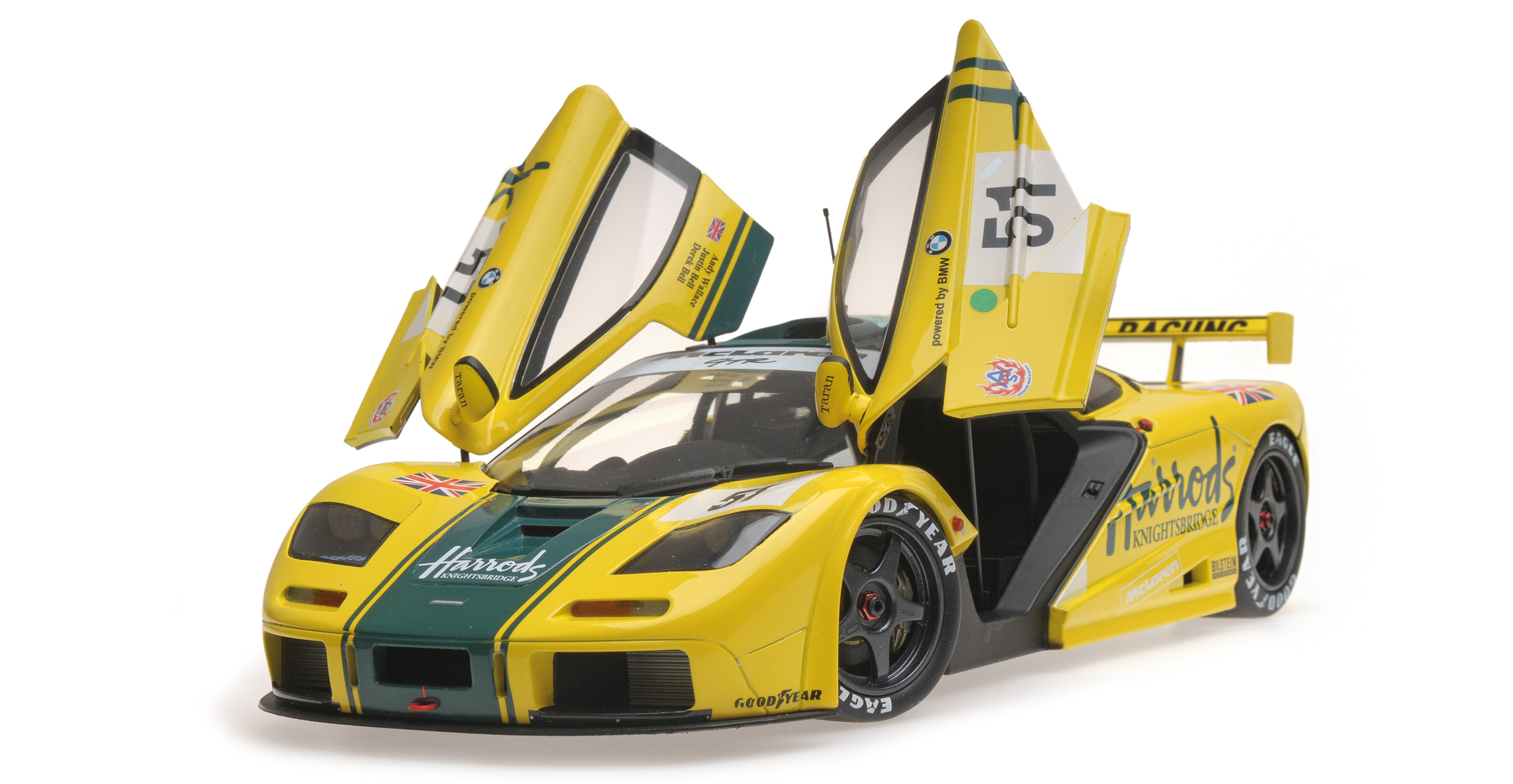 MCLAREN F1 GTR - HARRODS MACH ONE RACING - WALLACE/BELL/BELL - 24h LE MANS  1995