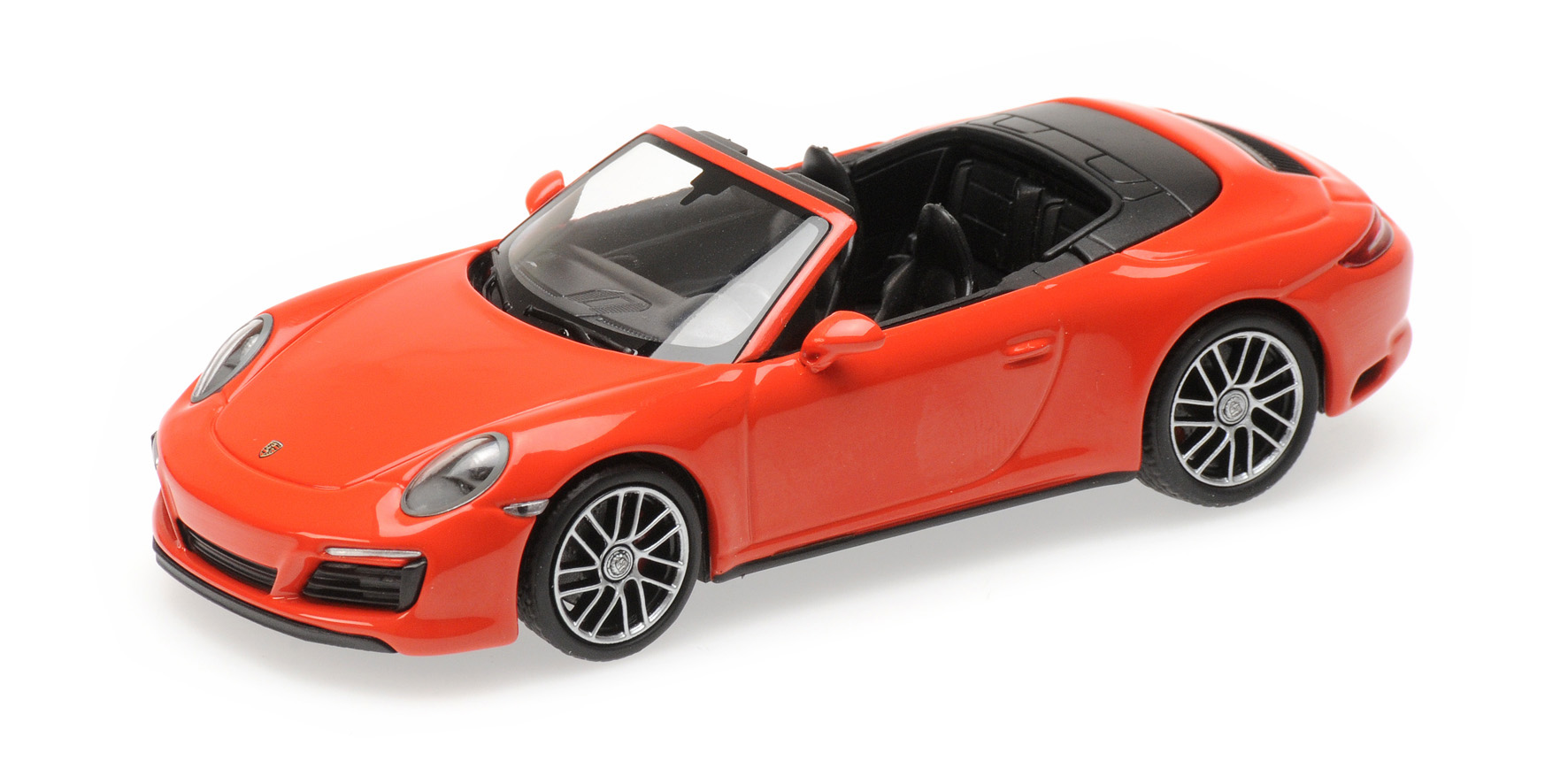PORSCHE 911 (991.2) CARRERA 4S CABRIOLET - 2017 - ORANGE