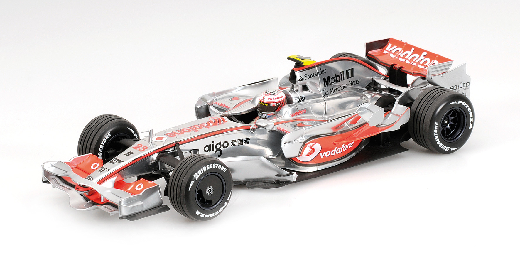 VODAFONE MCLAREN MERCEDES - MP4/23 - HEIKKI KOVALAINEN - 2008