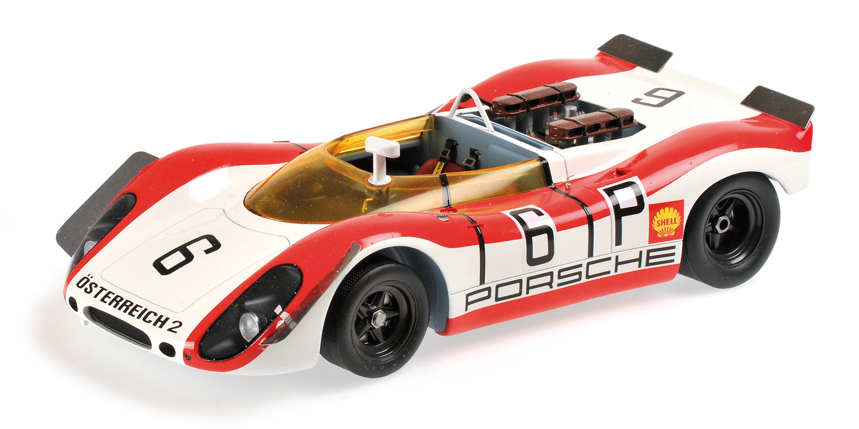 PORSCHE 908/02 SPYDER - LINS/ATTWOOD - 1000 KM NÜRBURGRING 1969