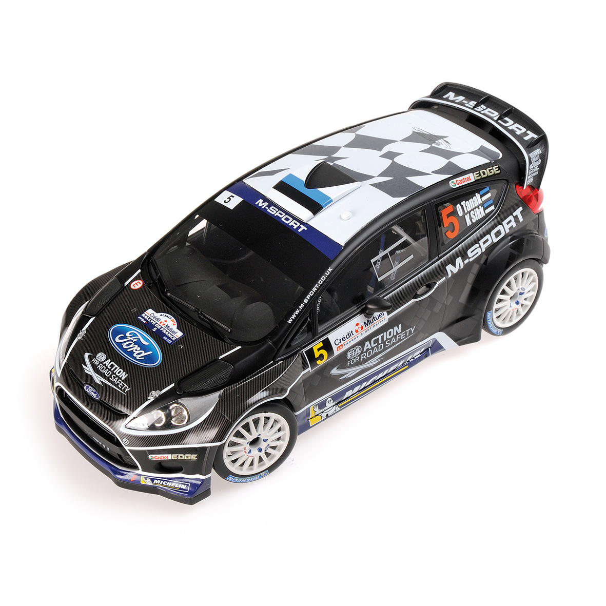 FORD FIESTA RS  WRC - M-SPORT FORD WORLD RALLY TEAM - TÄNAK/SIKK - RALLY DE FRANCE ALSACE 2012