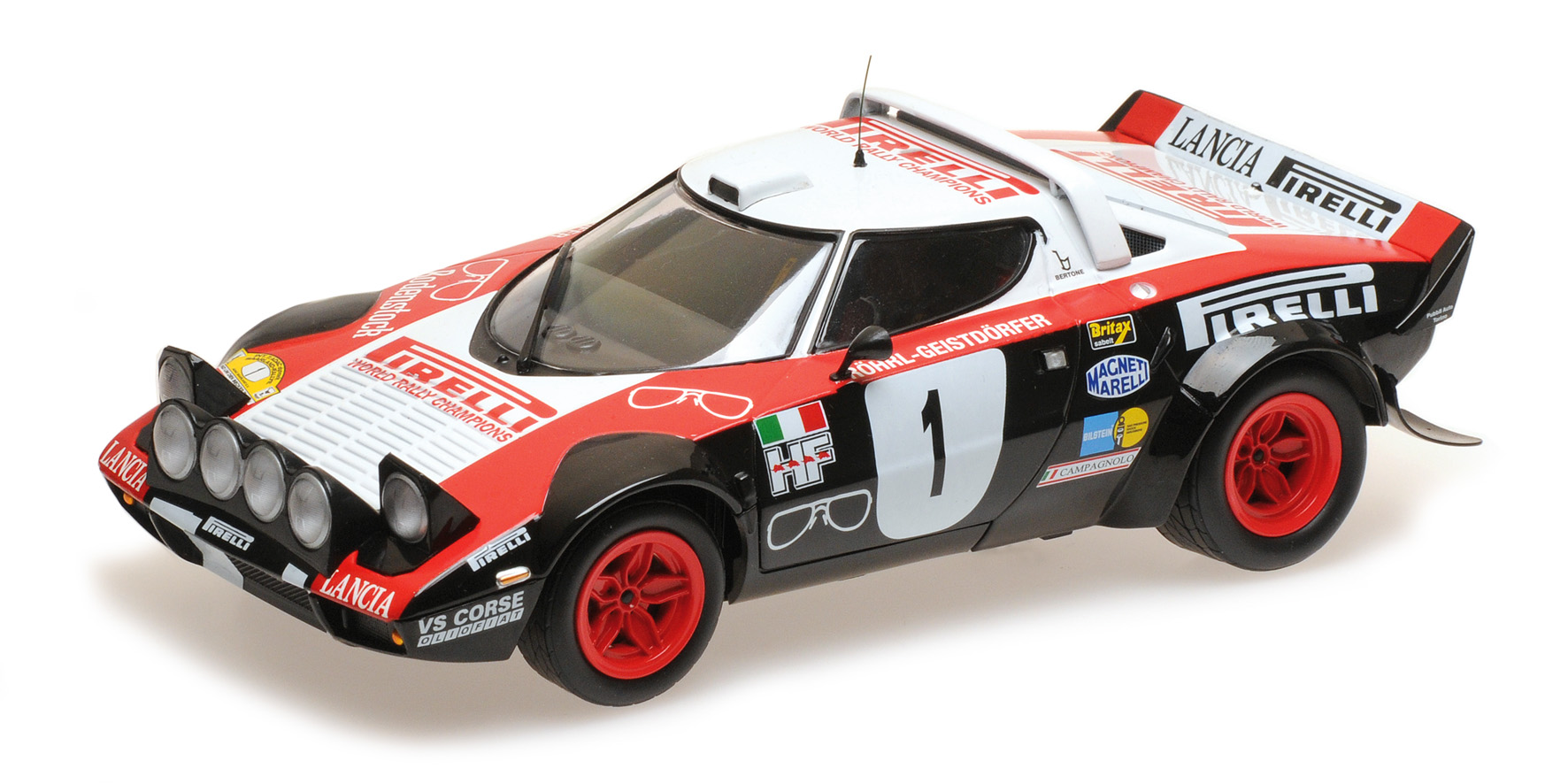 LANCIA STRATOS - LANCIA PIRELLI - RÖHRL/GEISTDÖRFER - WINNERS DYNAVIT SAARLAND RALLYE 1978