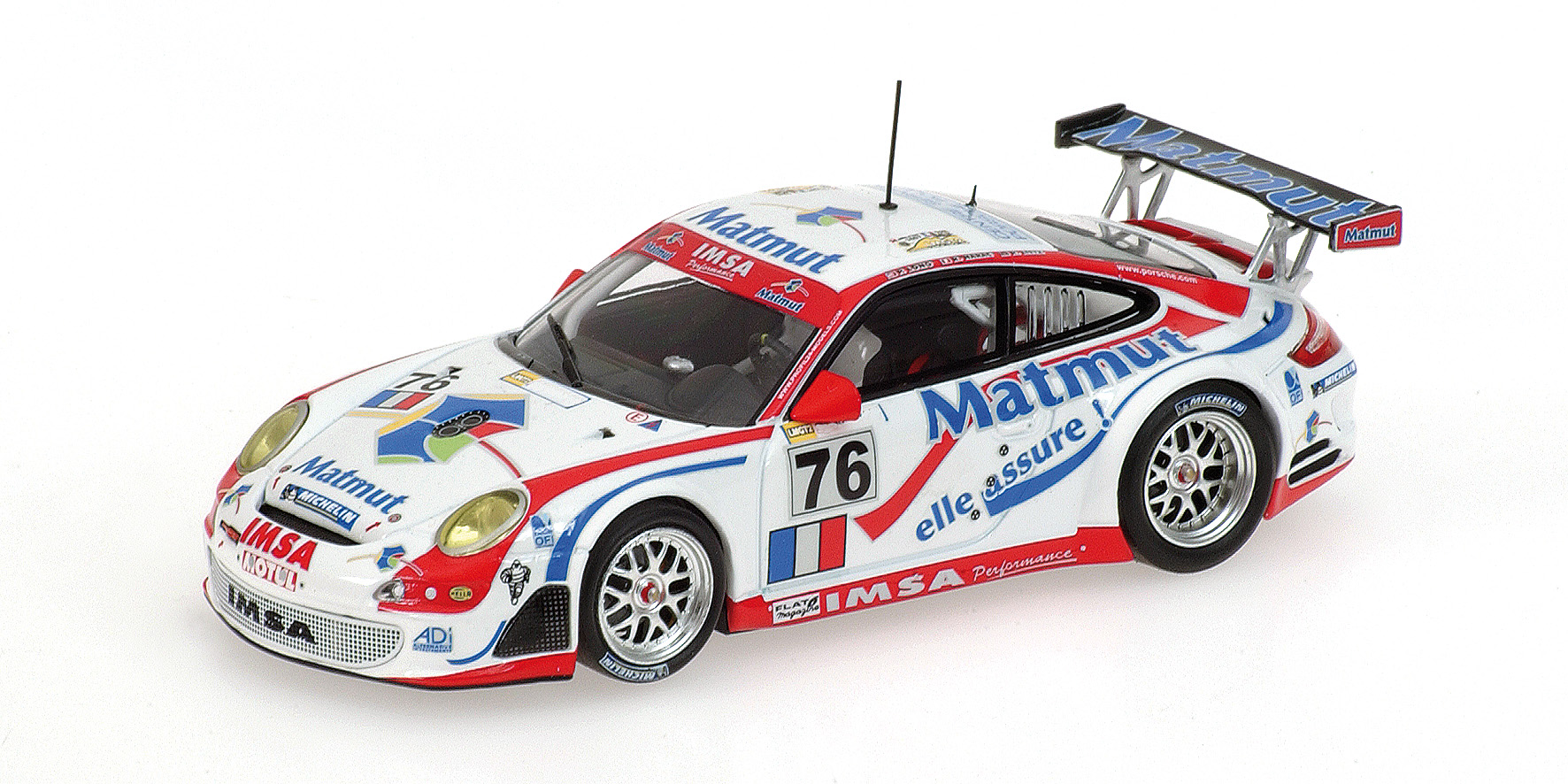 PORSCHE 911 GT3 RSR - NARAC/LIETZ/LONG - TEAM IMSA PERFORMANCE MATMUT - 24H LE MANS 2007