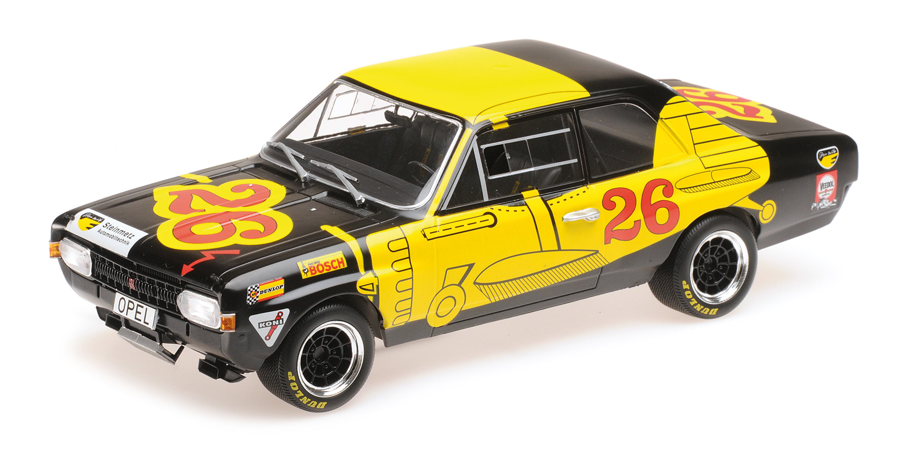 OPEL COMMODORE A STEINMETZ - EBERHARD GERSTLE - PREIS DER NATIONEN HOCKENHEIM 1970