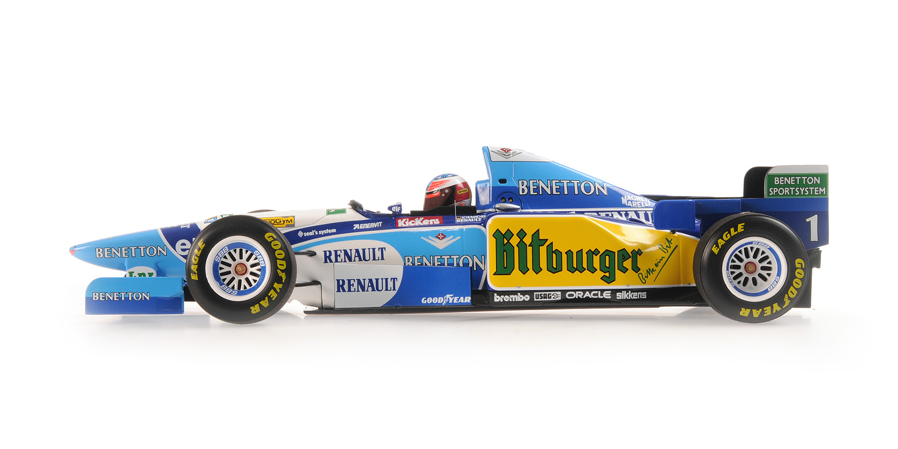 BENETTON RENAULT B195 - MICHAEL SCHUMACHER - WINNER GERMAN GP 1995