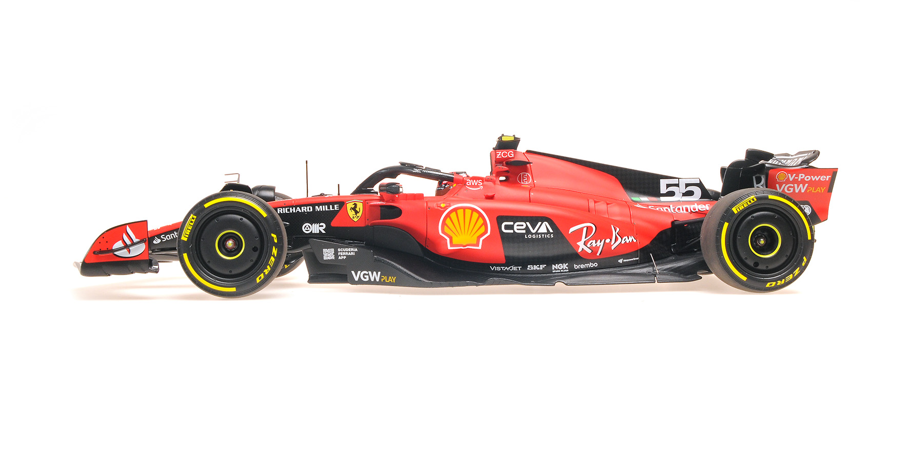 FERRARI SF-23 - CARLOS SAINZ - GP BELGIUM 2023