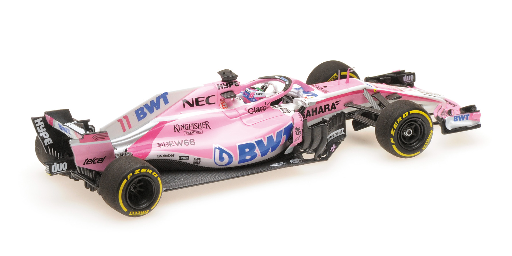 SAHARA FORCE INDIA F1 MERCEDES VJM11 - SERGIO PÉREZ - 2018