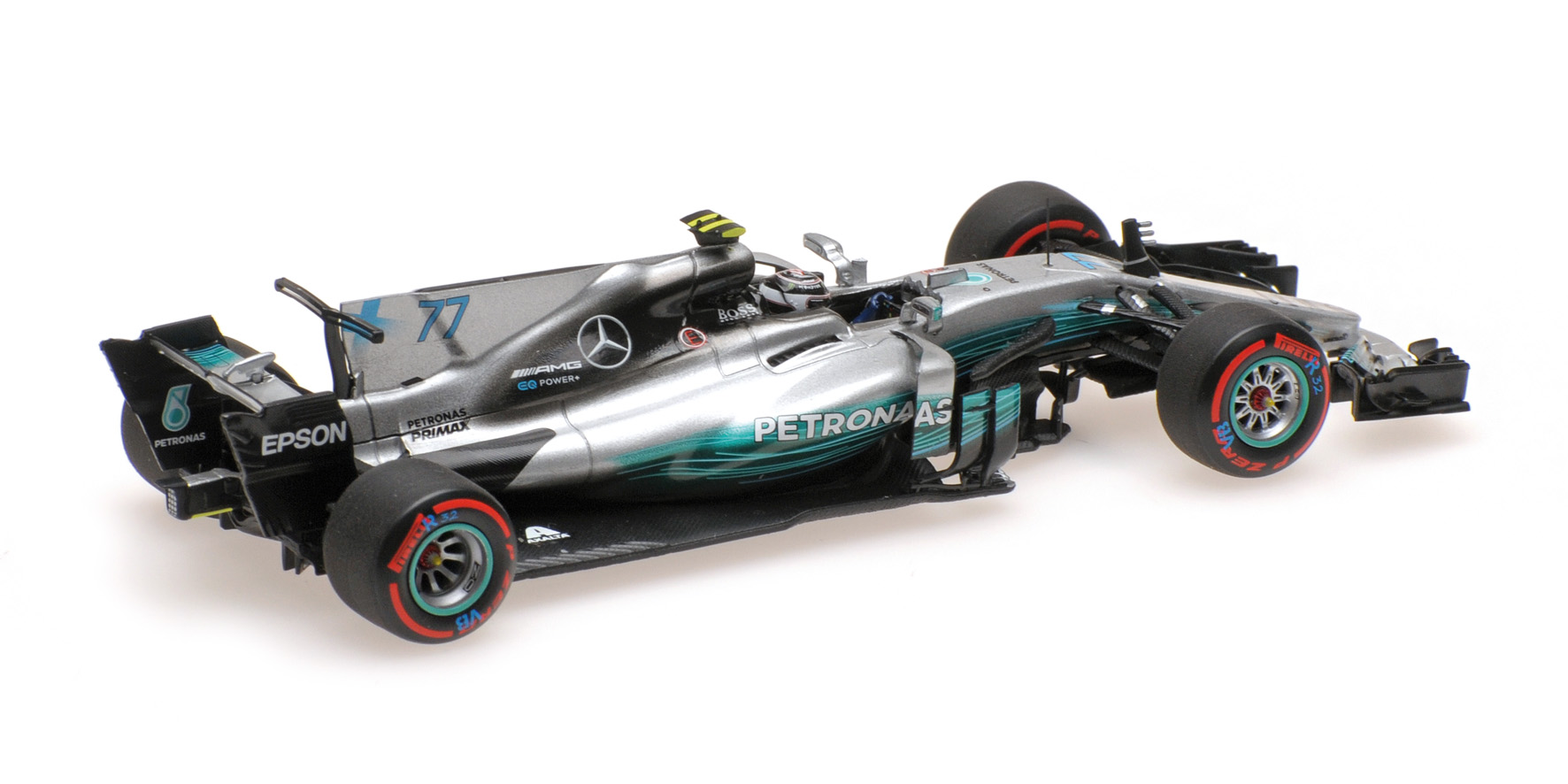 MERCEDES AMG PETRONAS FORMULA ONE TEAM F1 W08 EQ POWER+ - VALTTERI BOTTAS - 2nd MEXICAN GP 2017