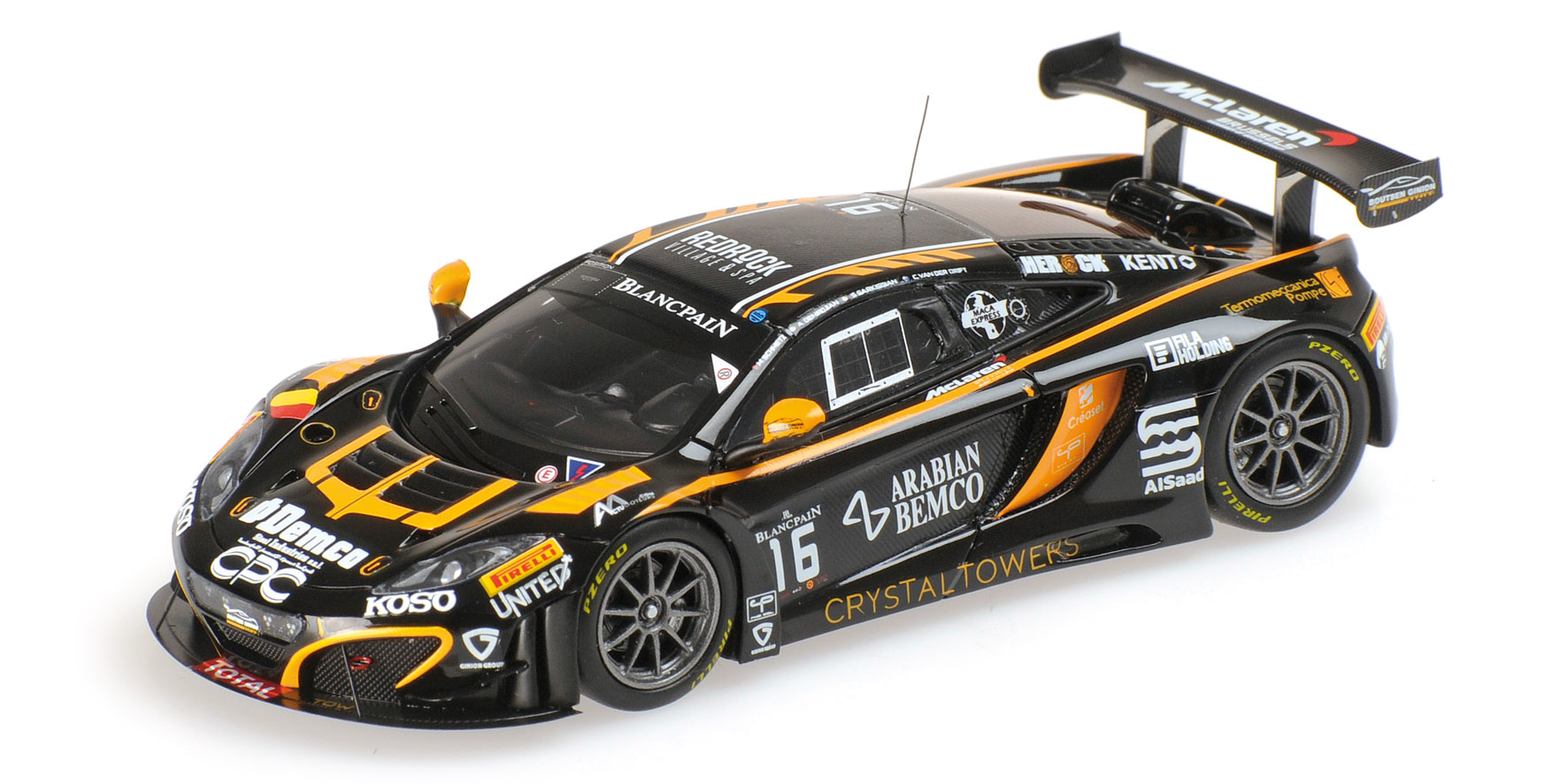 MCLAREN 12C GT3 - SCHMETZ/DEMIRDJIAN/SARKISSIAN/VANDER DRIFT - 24H SPA 2014