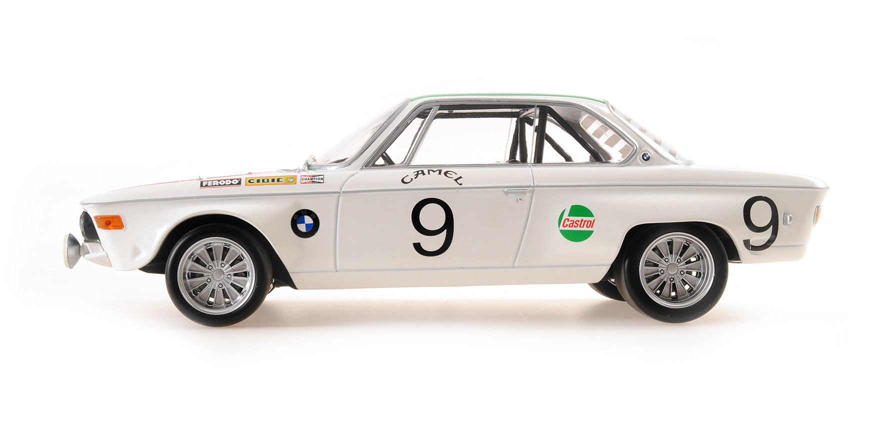 BMW 2800 CS - CASTROL BMW - MOORKENS/HAXHE - 24H SPA-FRANCORCHAMPS 1971