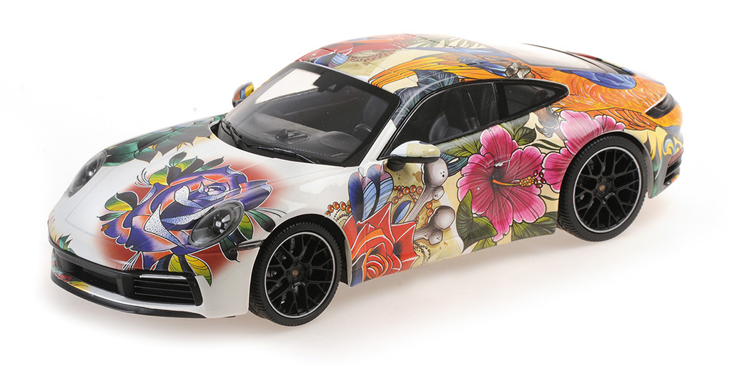 PORSCHE 911 CARRERA 4S - 2019 - FLOWER DESIGN