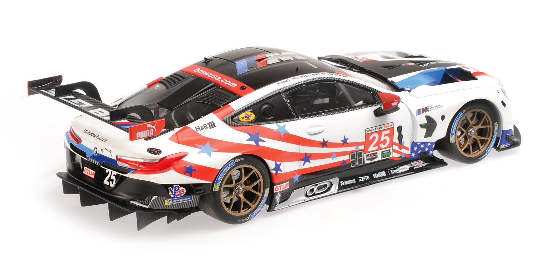 BMW M8 GTE - BMW TEAM RLL - AUBERLEIN/SIMS/DE PHILLIPPI - 6H WATKINS GLEN 2018