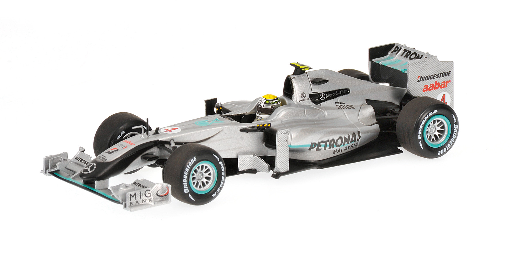 MERCEDES GP - NICO ROSBERG - SHOWCAR 2010