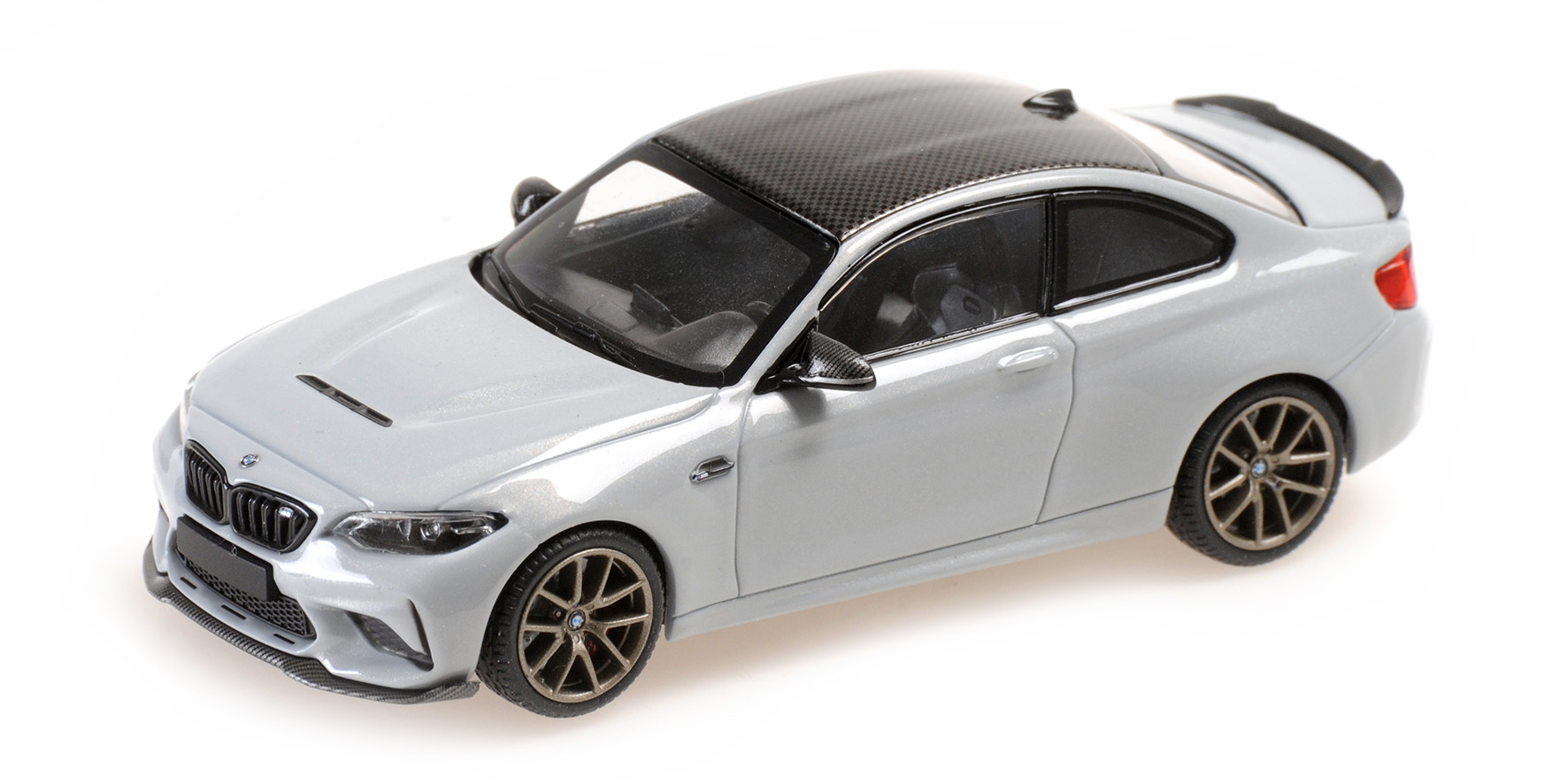 BMW M2 CS - 2020 - SILVER W/ GOLD WHEELS