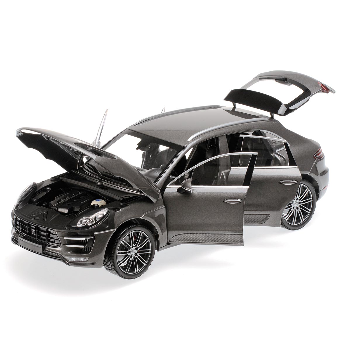 PORSCHE MACAN TURBO - 2013 - SILVER