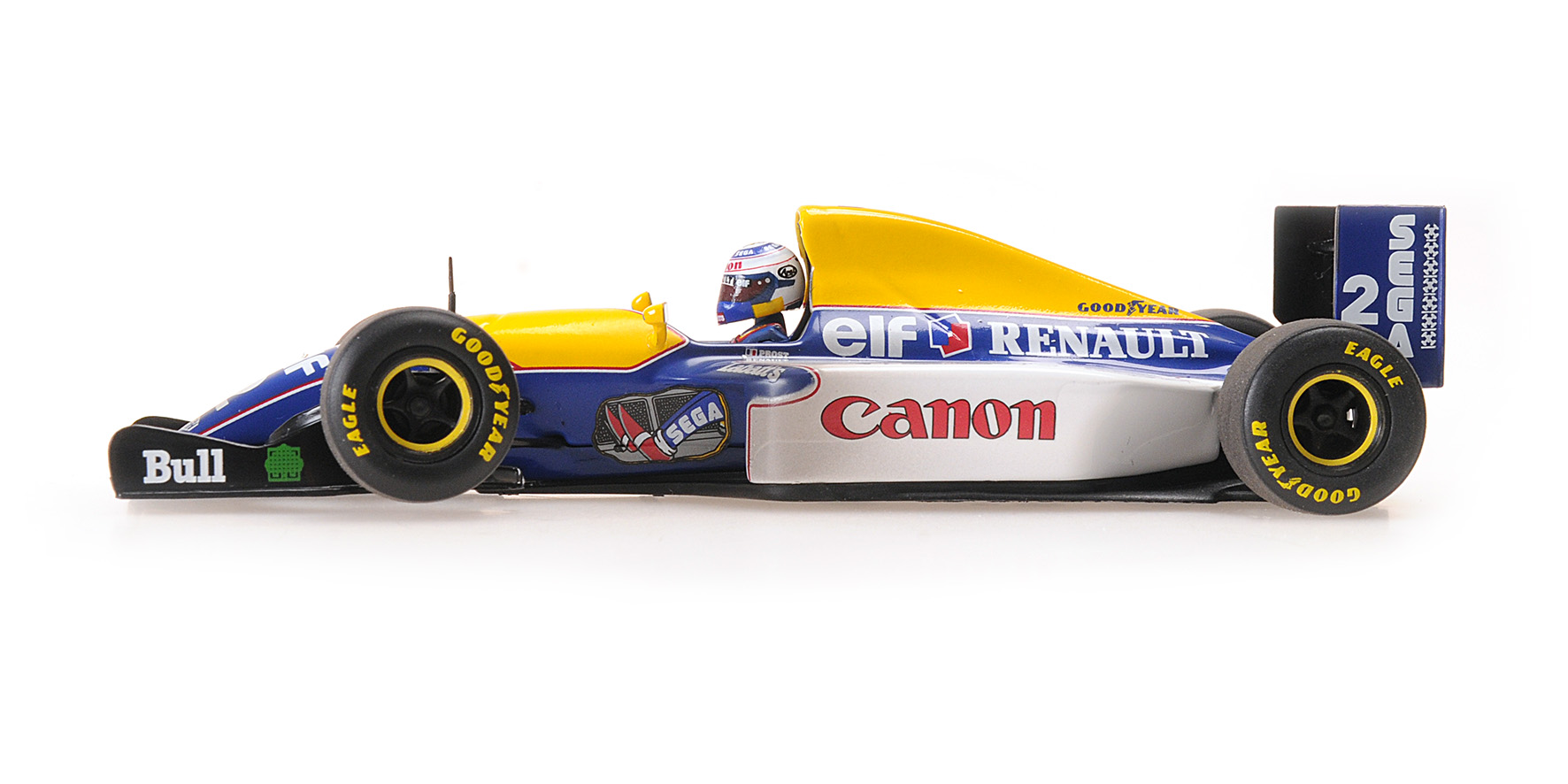 WILLIAMS RENAULT FW15C - ALAIN PROST - WORLD CHAMPION 1993 - DIRTY VERSION