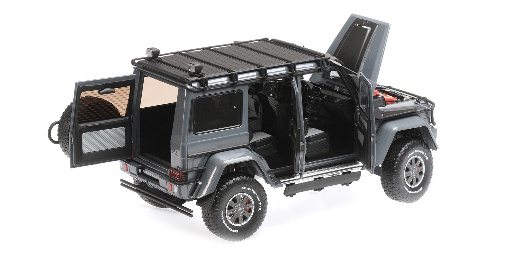 BRABUS 550 ADVENTURE MERCEDES-BENZ G 500 4x4² - MATEL GREY