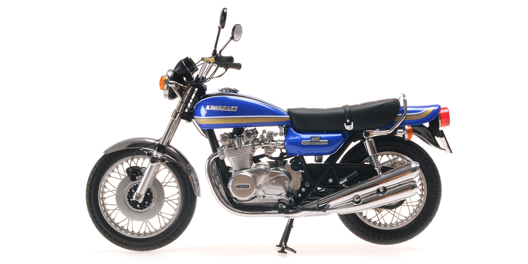 KAWASAKI 900 Z1 'SUPER 4' - 1972 - BLUE METALLIC