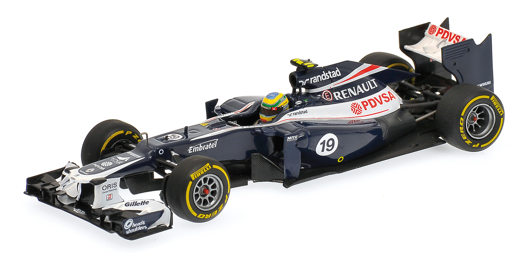 WILLIAMS F1 TEAM RENAULT FW34 - BRUNO SENNA - 2012
