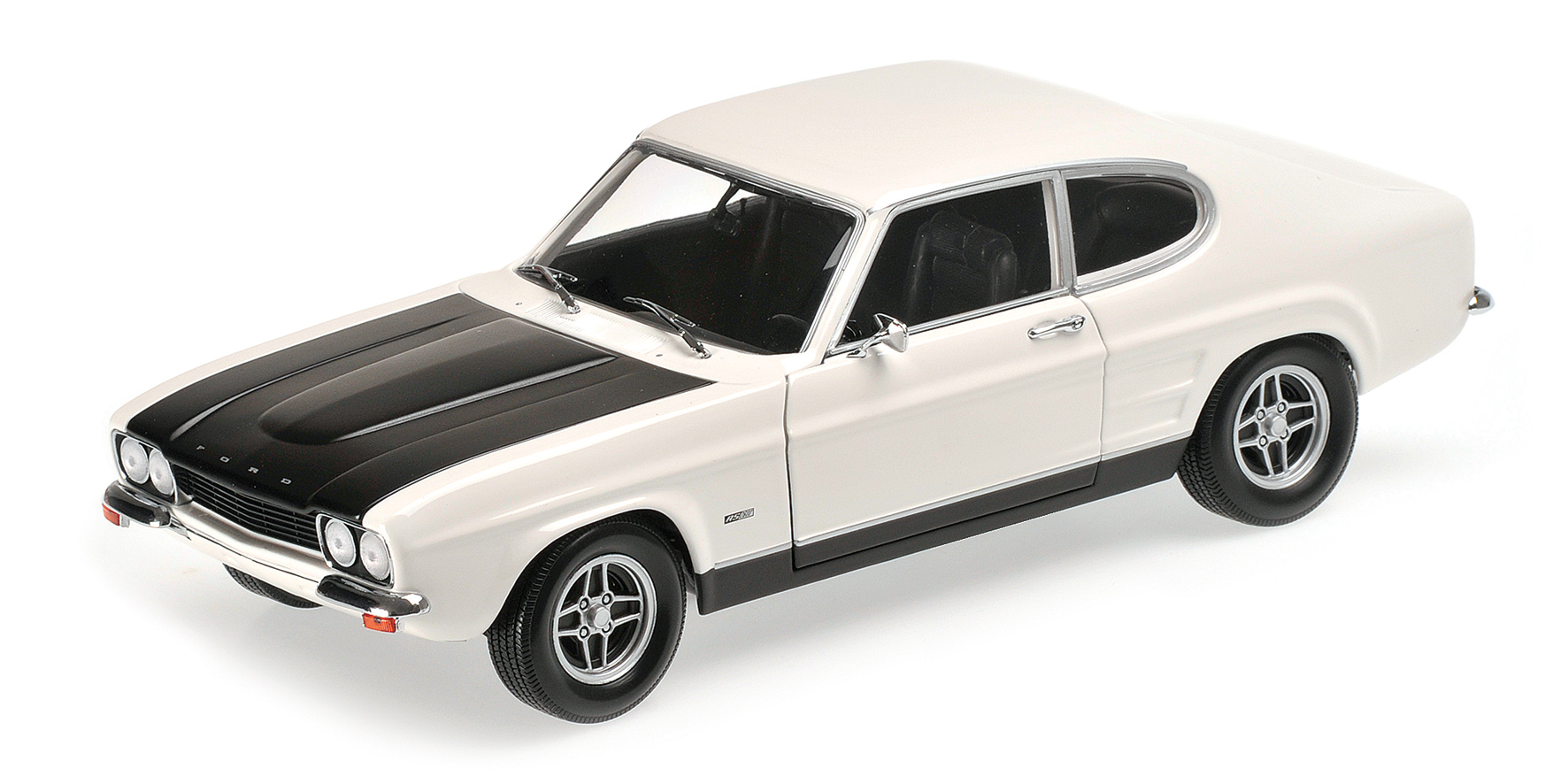 FORD CAPRI RS 2600 - 1970 - WHITE/BLACK (LHD)