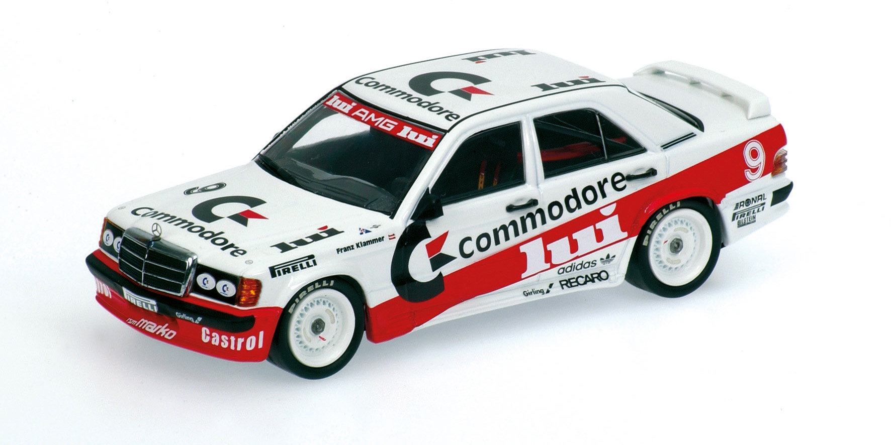MERCEDES-BENZ 190E 2.3-16 - 'COMMODORE' - FRANZ KLAMMER - TEAM MARKO RSM - DTM 1986