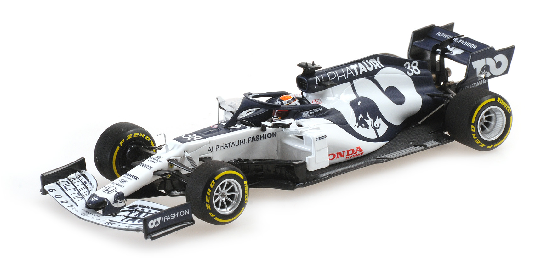 SCUDERIA ALPHATAURI HONDA AT1 - Y.TSUNODA - YOUNG DRIVER TEST ABU DHABI 15.12.2020