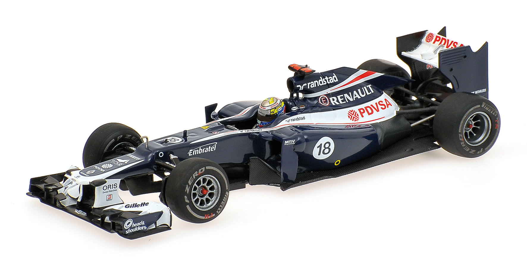 WILLIAMS F1 TEAM RENAULT FW34 - PASTOR MALDONADO - WINNER SPANISH GP 2012