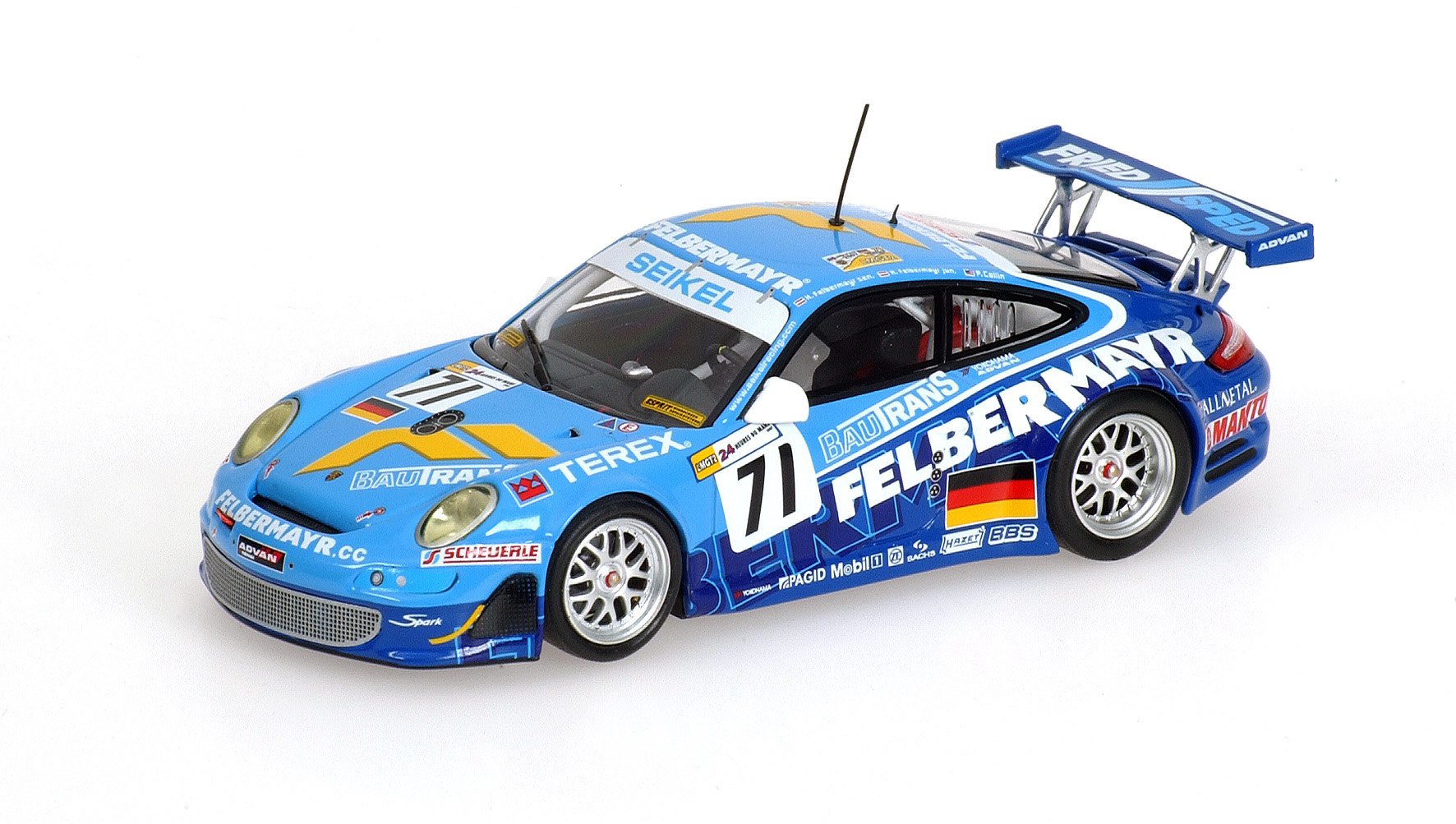 PORSCHE 911 GT3 RSR - COLLIN/FELBERMAYR/FELBERMAYR JR. - TEAM SEIKEL MOTORSPORT - 24H LE MANS 2007