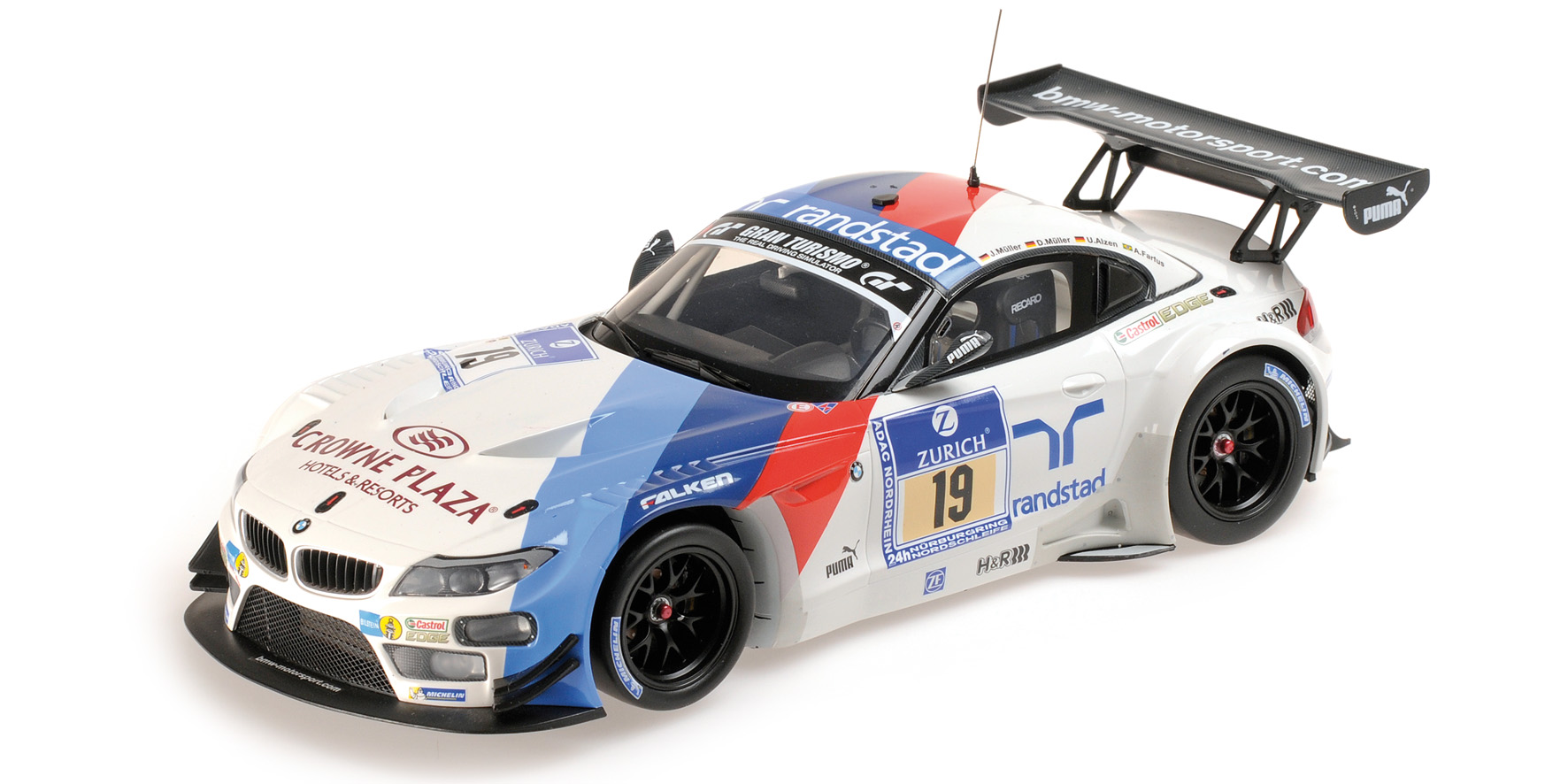 BMW Z4 GT3 (E89) - BMW TEAM SCHUBERT - MÜLLER/MÜLLER/ALZEN/FARFUS - ADAC 24H-RENNEN NÜRBURGRING 2013