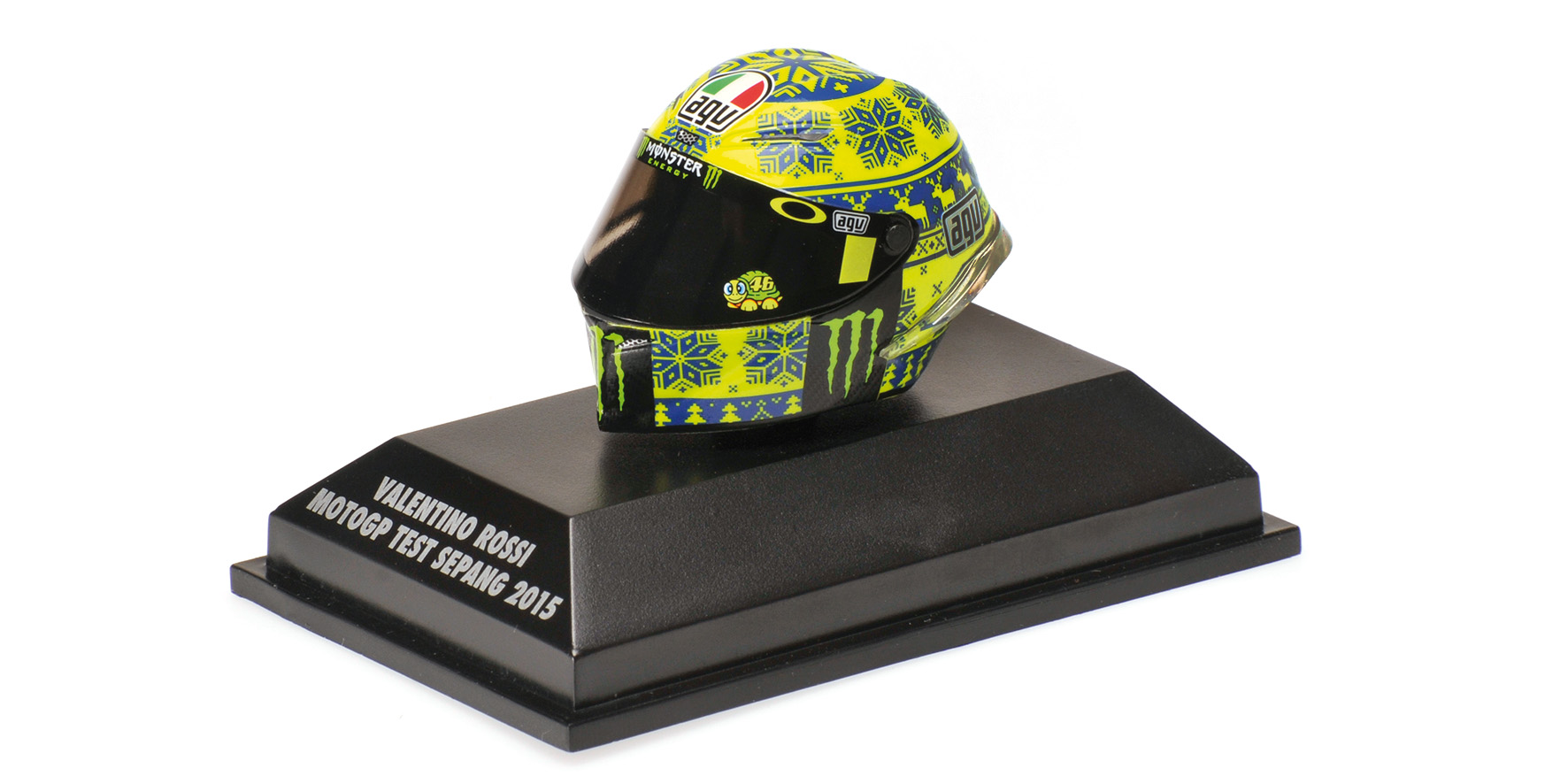 AGV HELMET - VALENTINO ROSSI - MOTOGP TEST SEPANG 2015