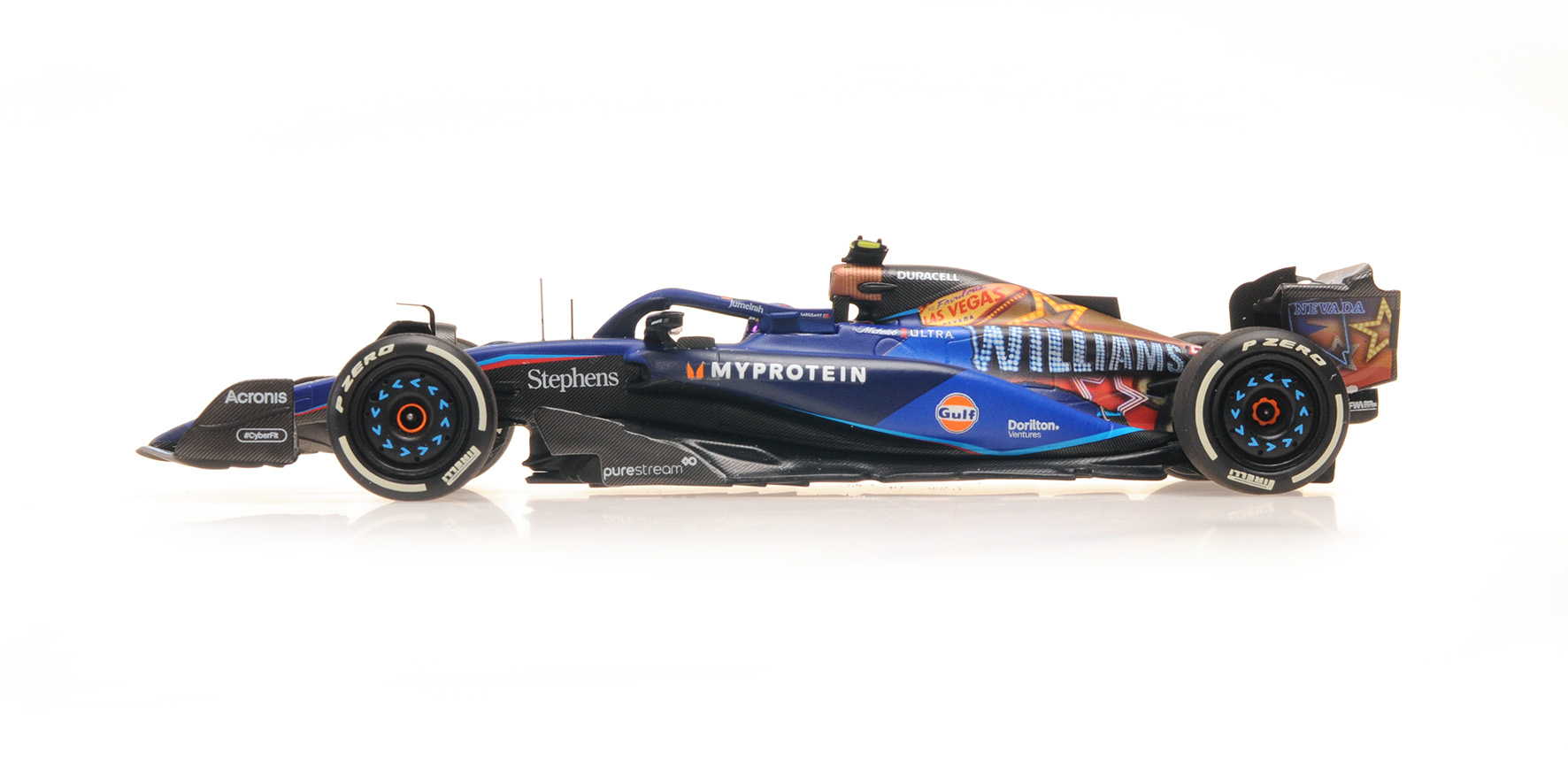 WILLIAMS RACING FW45 - LOGAN SARGEANT - LAS VEGAS GP - 2023
