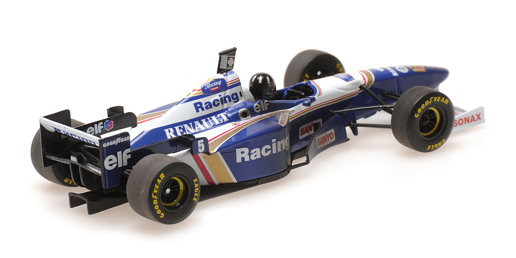 WILLIAMS RENAULT FW18 - DAMON HILL - WORLD CHAMPION 1996 - DIRTY VERSION