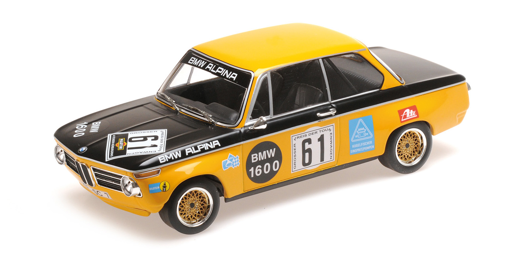 BMW 1602 - BMW-ALPINA - HERZOG/LAUDA - 6H NÜRBURGRING 1970