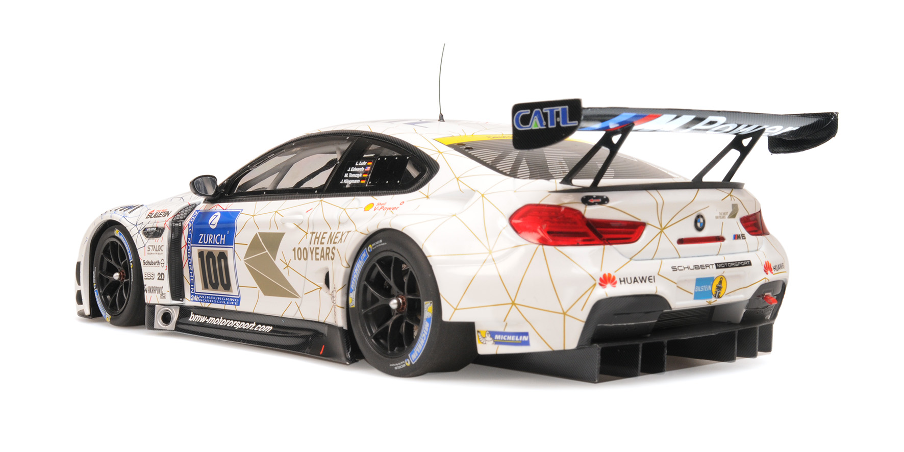BMW M6 GT3 - SCHUBERT MOTORSPORT - EDWARDS/KKLINGMANN/LUHR/TOMCZYK - 24H NÜRBURGRING - 2016