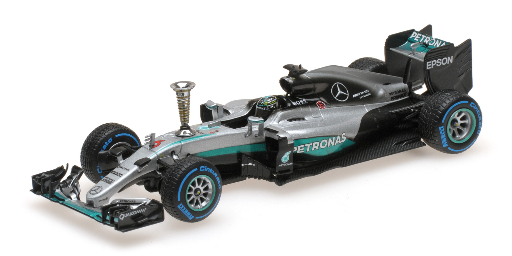 MERCEDES AMG PETRONAS F1 W07 HYBRID - ROSBERG - SINDELFINGEN DEMONSTRATION RUN WORLD CHAMPION 2016