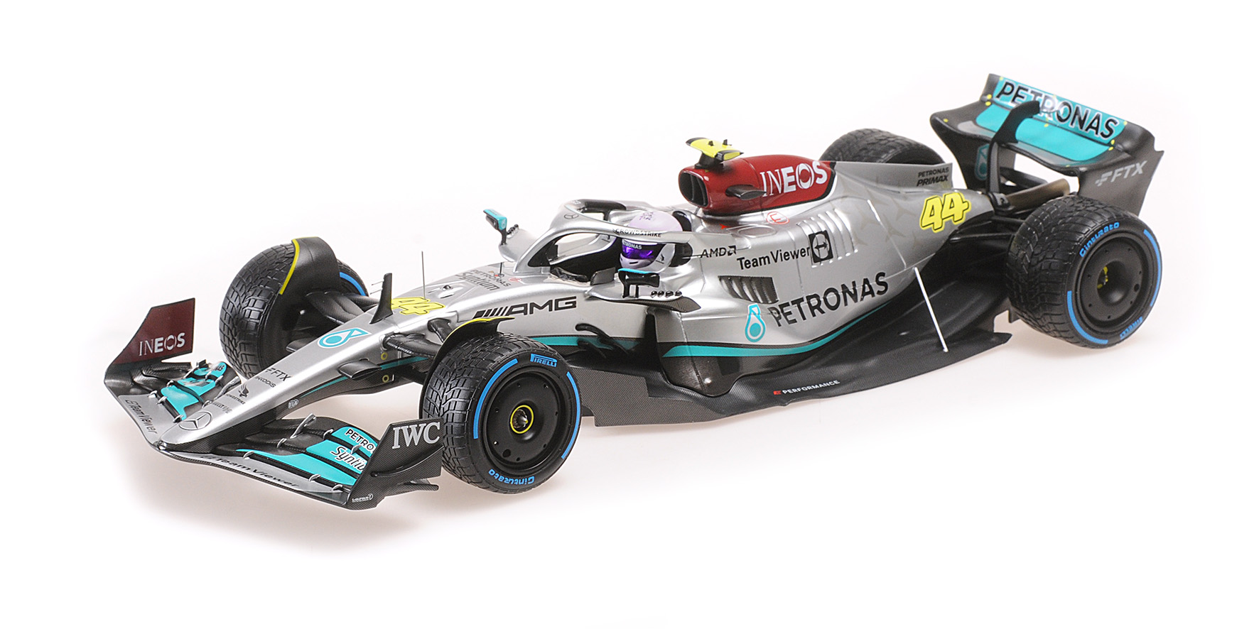 MERCEDES-AMG PETRONAS FORMULA ONE TEAM F1 W13 E PERFORMANCE - LEWIS HAMILTON - MONACO GP 2022