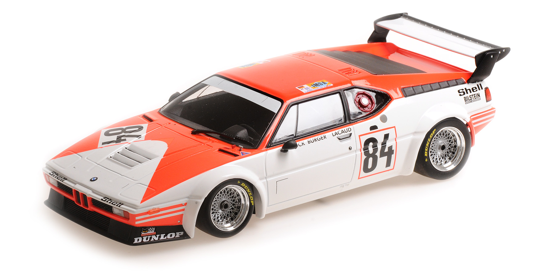 BMW M1 - EQUIPE DOMINIQUE LACAUD - STUCK/BÜRGER/LACAUD - 24H LE MANS 1980